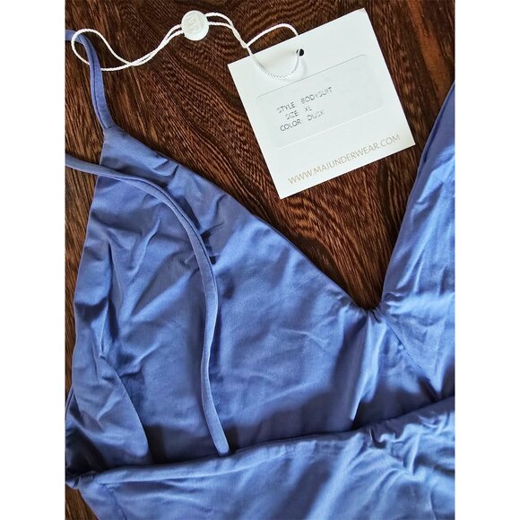NWTS Mai Swimwear Deluxe Everyday Bodysuit in the Color Dusk Size XL - RESERVED - Picture 5 of 5